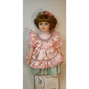 Court of Dolls "Kristen" 19" Porcelain Doll by Jenny COA Limited Ed. 647/1000